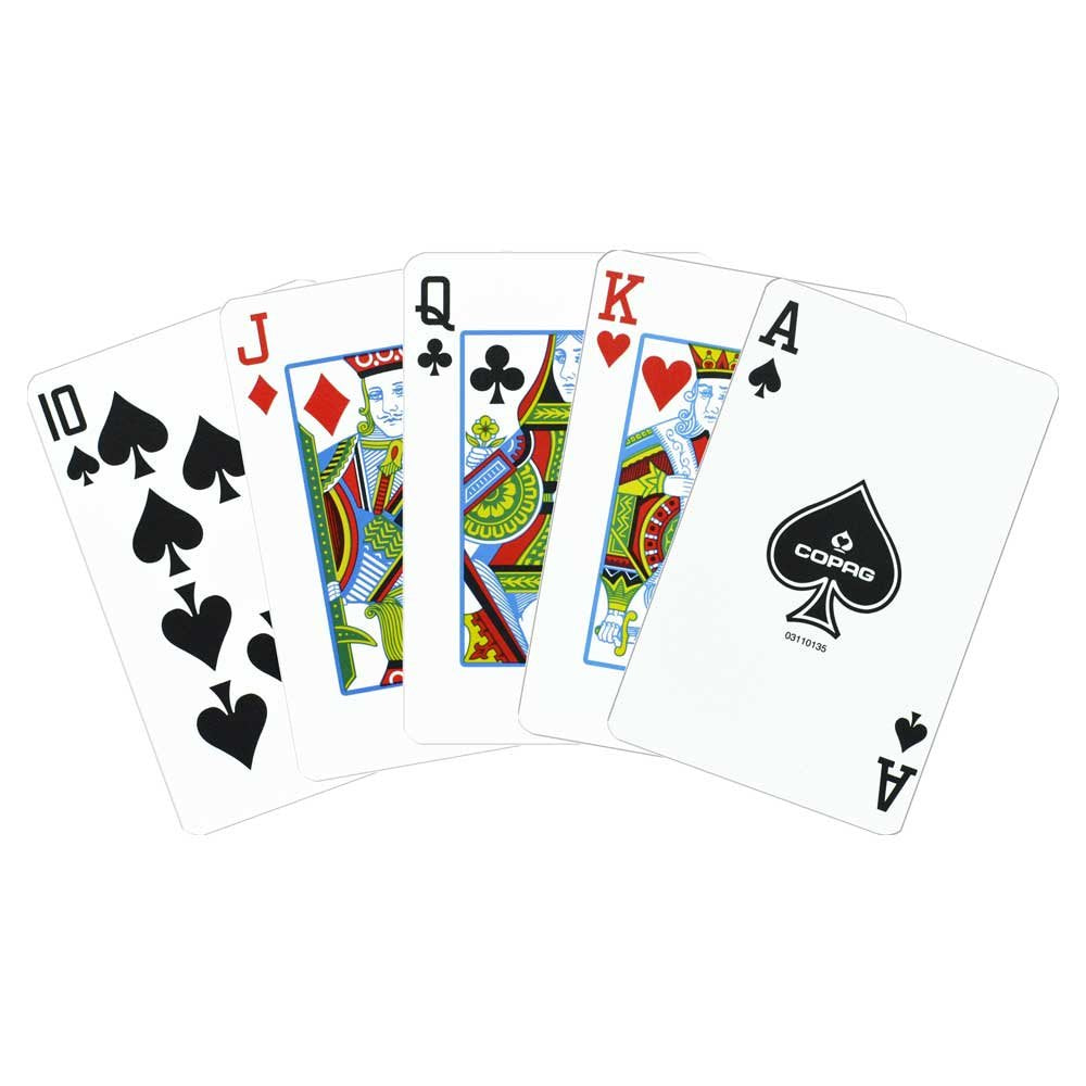 Copag 1546 design ready-to-use deck set for home game nights.