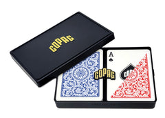 Copag 1546 design plastic cards offering a smooth shuffle for confident play