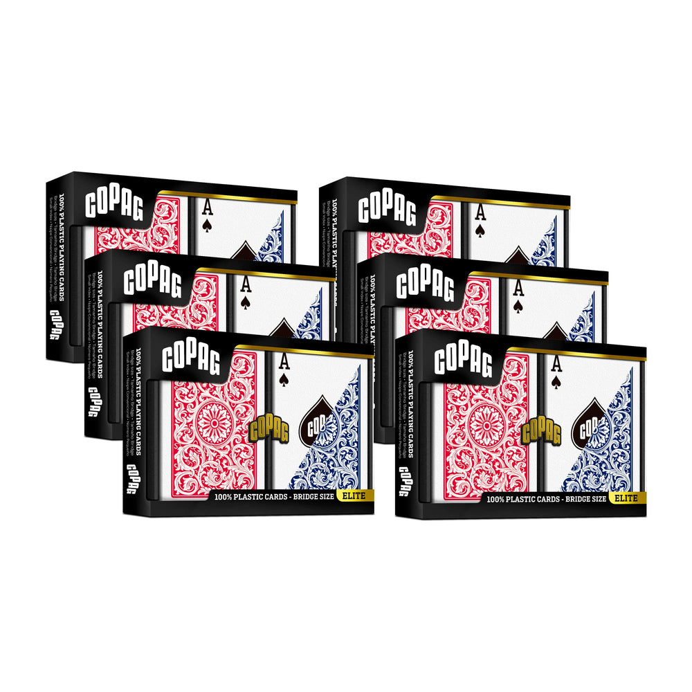 Copag 1546 design plastic playing cards in a durable pack shot.
