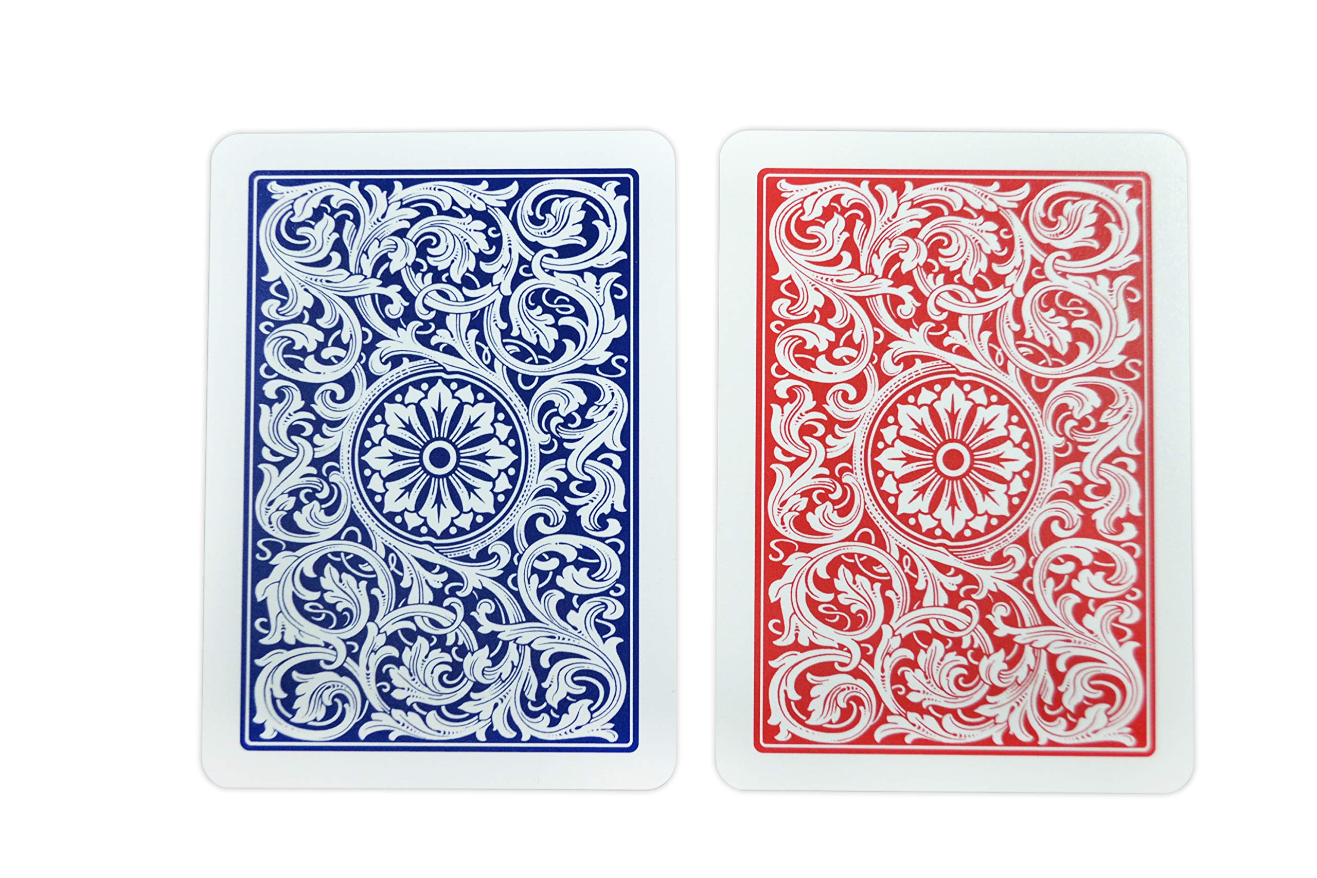 Copag 1546 Design 100% PVC cards resist liquids and cleaning with damp cloth.
