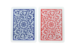 Copag 1546 Design 100% PVC cards resist liquids and cleaning with damp cloth.