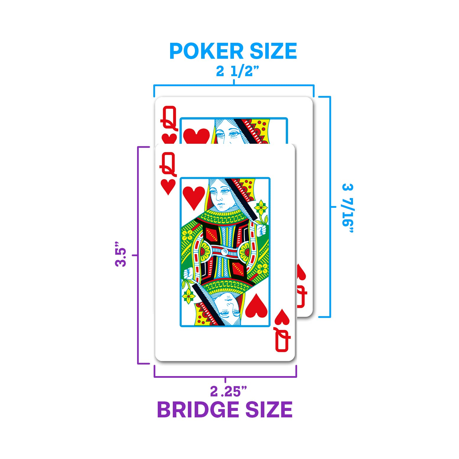 Copag 1546 cards resist liquids and are washable for ease