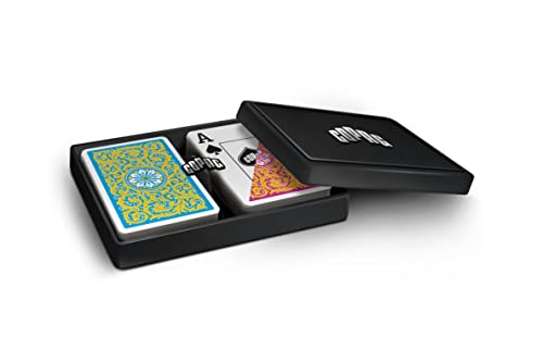 Copag 1546 neoteric back design in multicolor adds stylish table presence.