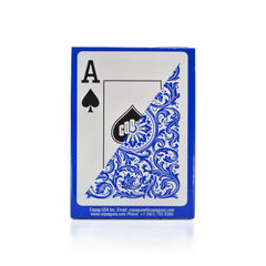 Copag Elite blue-back poker-size cards with jumbo index for easy reading at tables