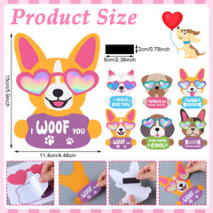 Copkim Valentine dog magnet kit patterns displayed for versatile crafts.