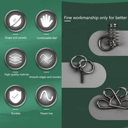 COREXISLY assembly-disentanglement puzzles providing varied challenges for solo or group play.