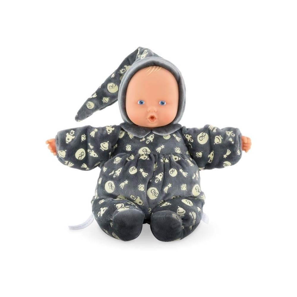 Corolle Babipouce realistic vinyl face offers comforting hugs and lifelike expression.