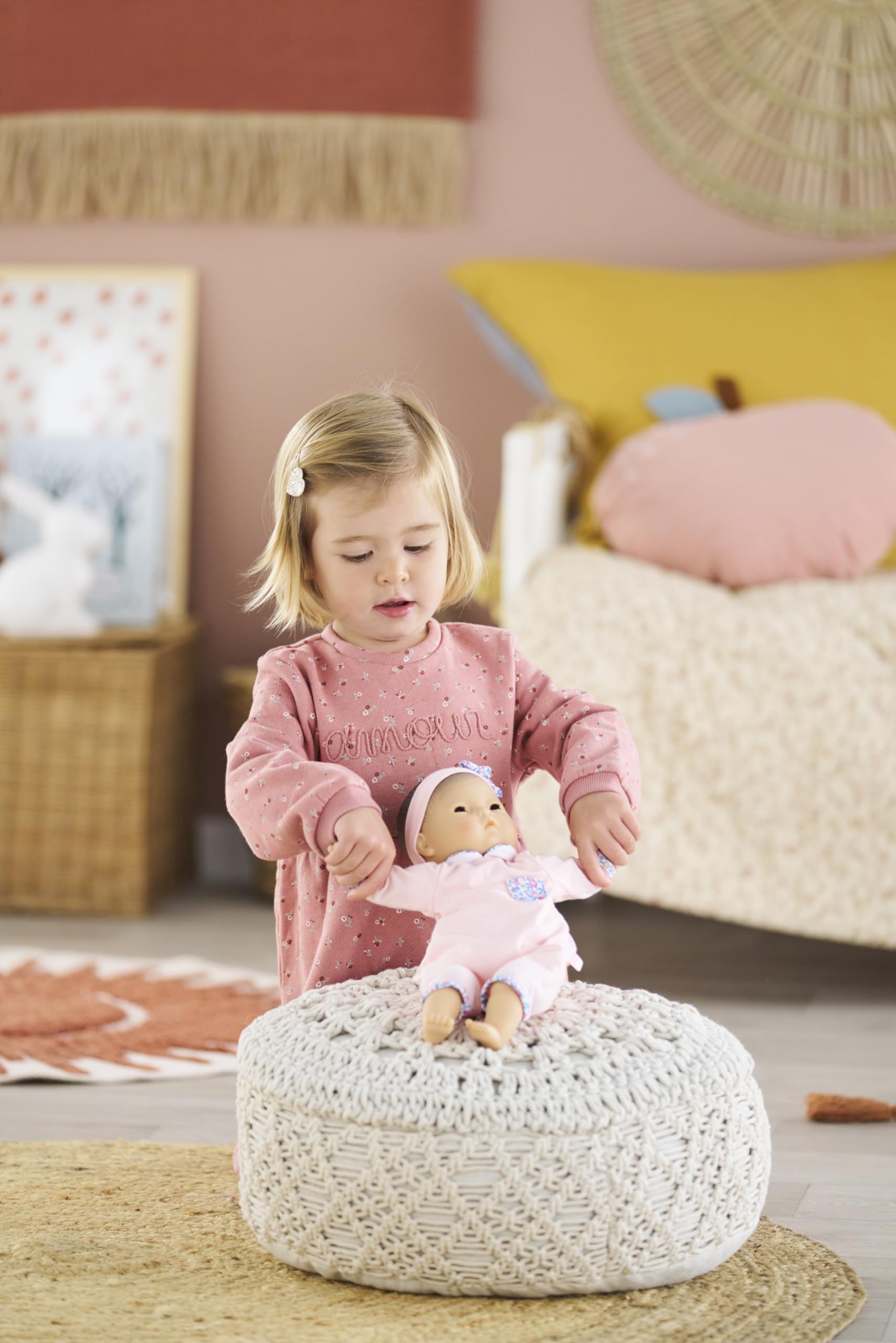 Corolle Mila outfit included boosts dress-up and imaginative play.