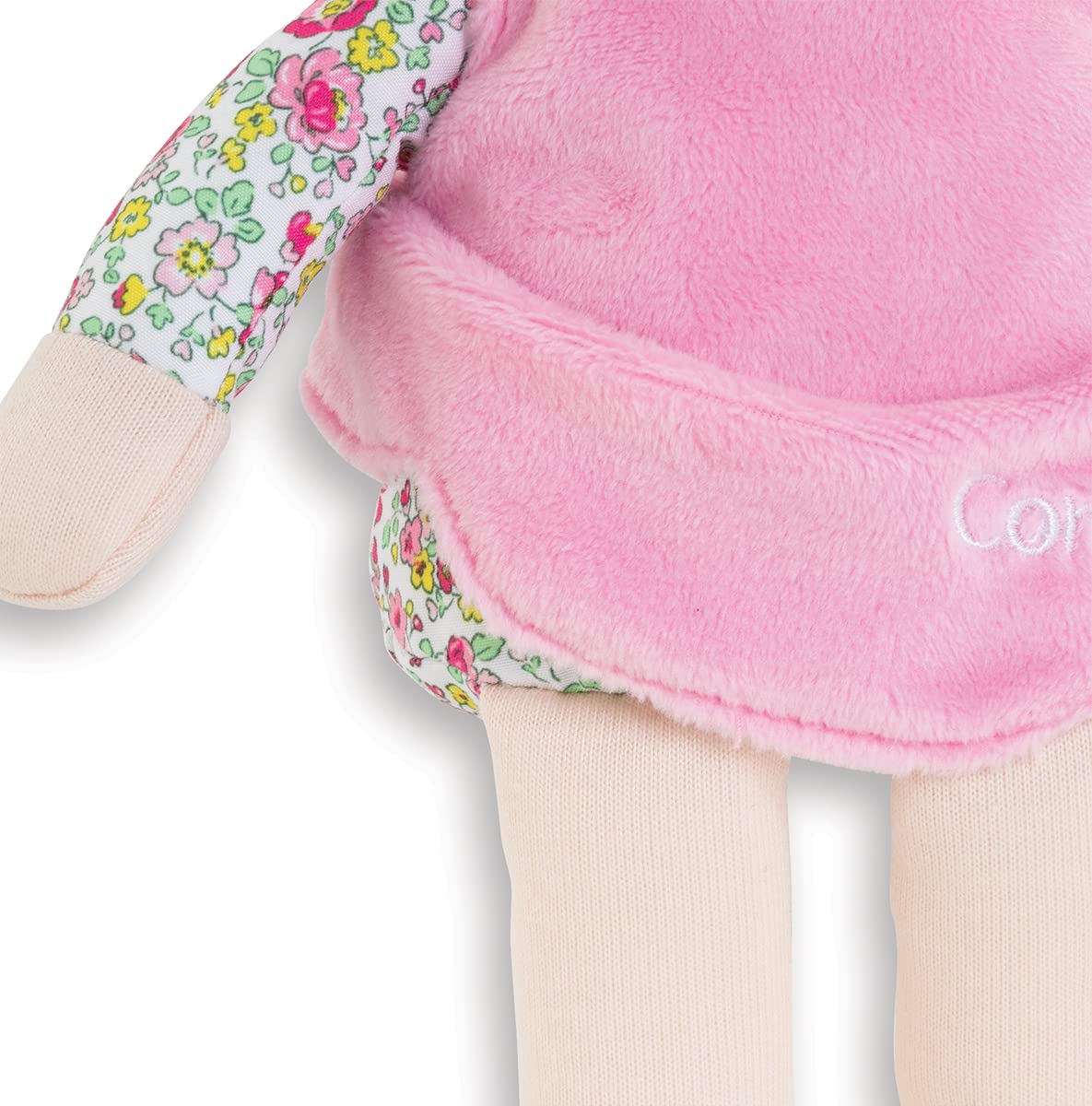 Corolle Miss Pink Blossom Garden sewn label for baby's name or info