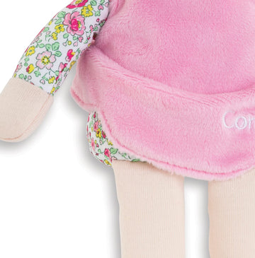 Corolle Miss Pink Blossom Garden sewn label for baby's name or info