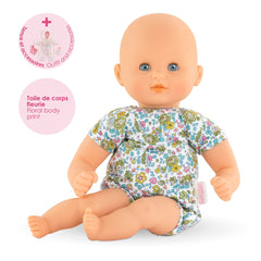 Corolle My First Cuddly Teddy Bear Doll soft body enables lifelike cuddling and care.