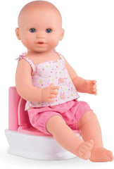 Corolle complete accessory set for doll potty training encouraging play
