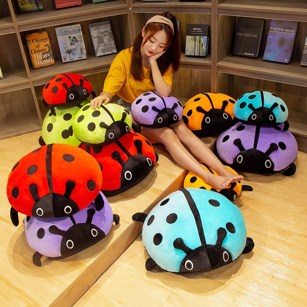 COSGOO stuffed ladybug plush perfect gift for kids and adults who collect plushies