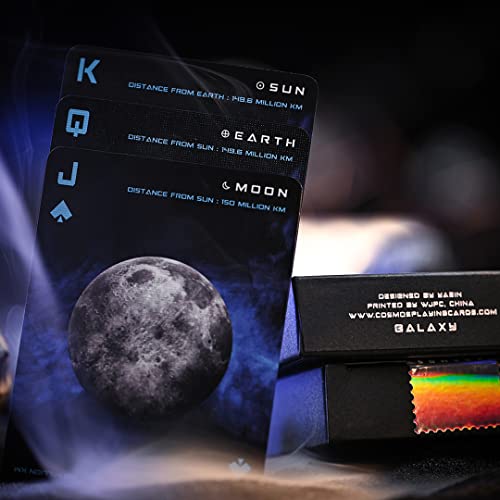 Cosmos Playing Cards Mercury art sparks quick decisions during rounds