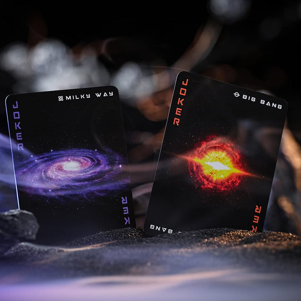Cosmos Playing Cards sun and moon design invites curiosity during learning games
