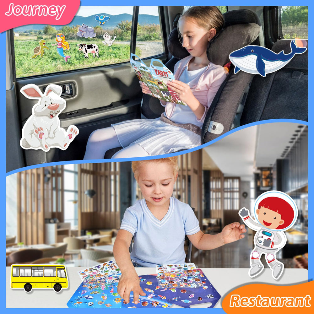 Cosomia Puffy Sticker Books 3D detail: raised textures enhance tactile exploration