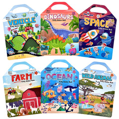 Cosomia Puffy Sticker Books Farm: engaging farm scenes for imagination and play