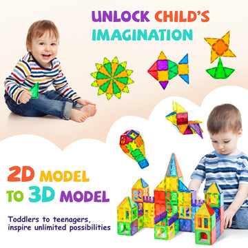 Cossy magnetic tiles storage-easy set folds away for quick cleanup and tidy rooms