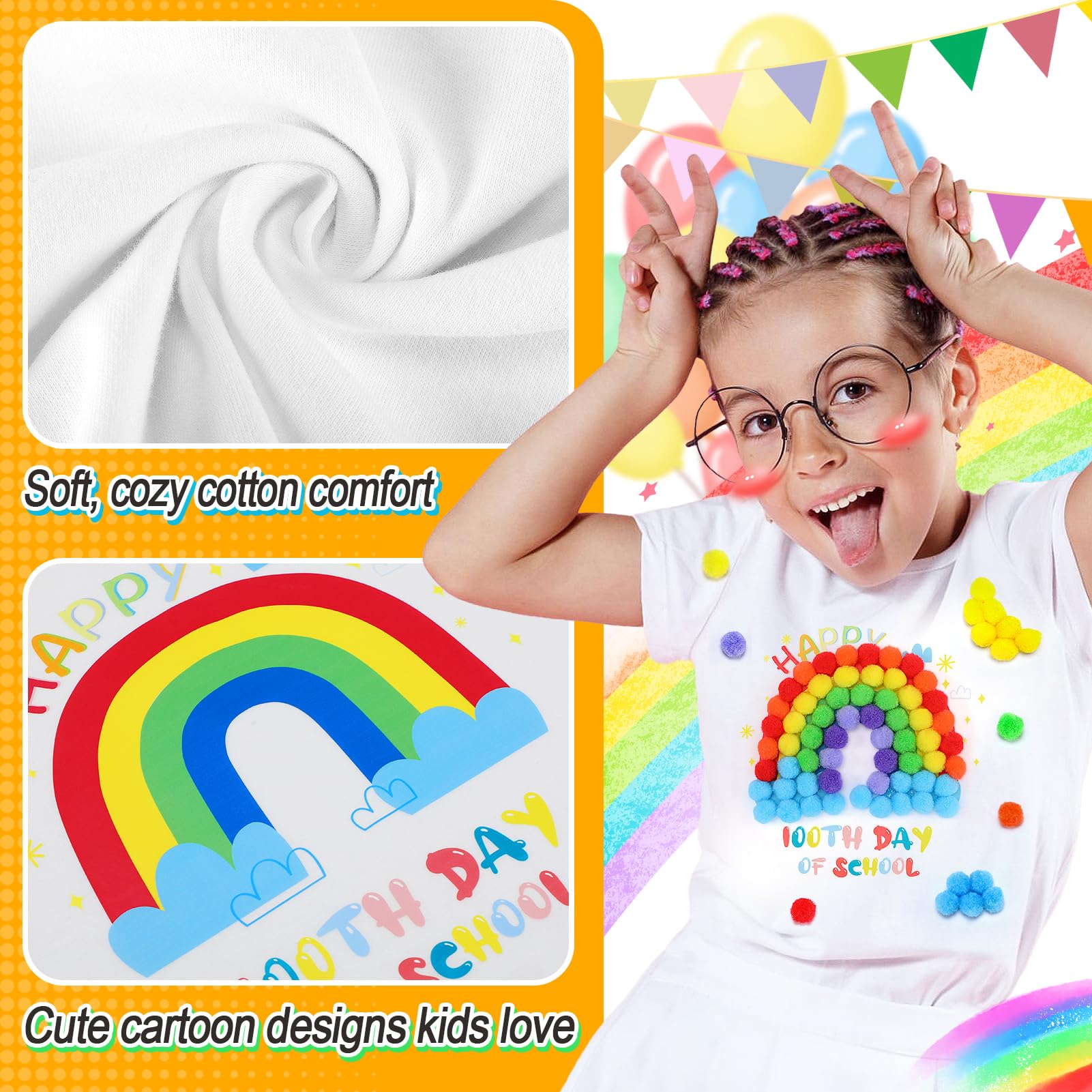 Cosweet cotton T-shirt offers breathable comfort