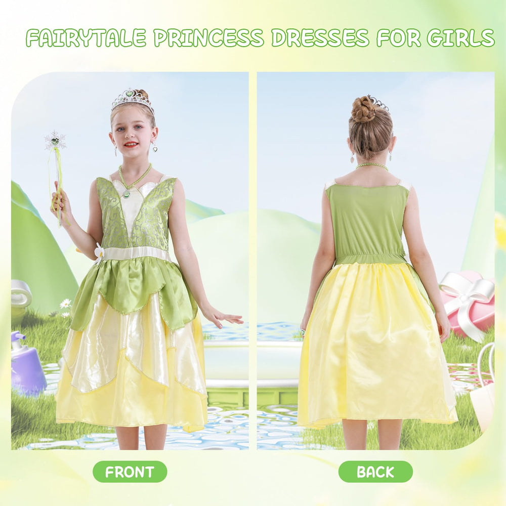 COTRIO Fairy dress accessories gloves for polished princess look