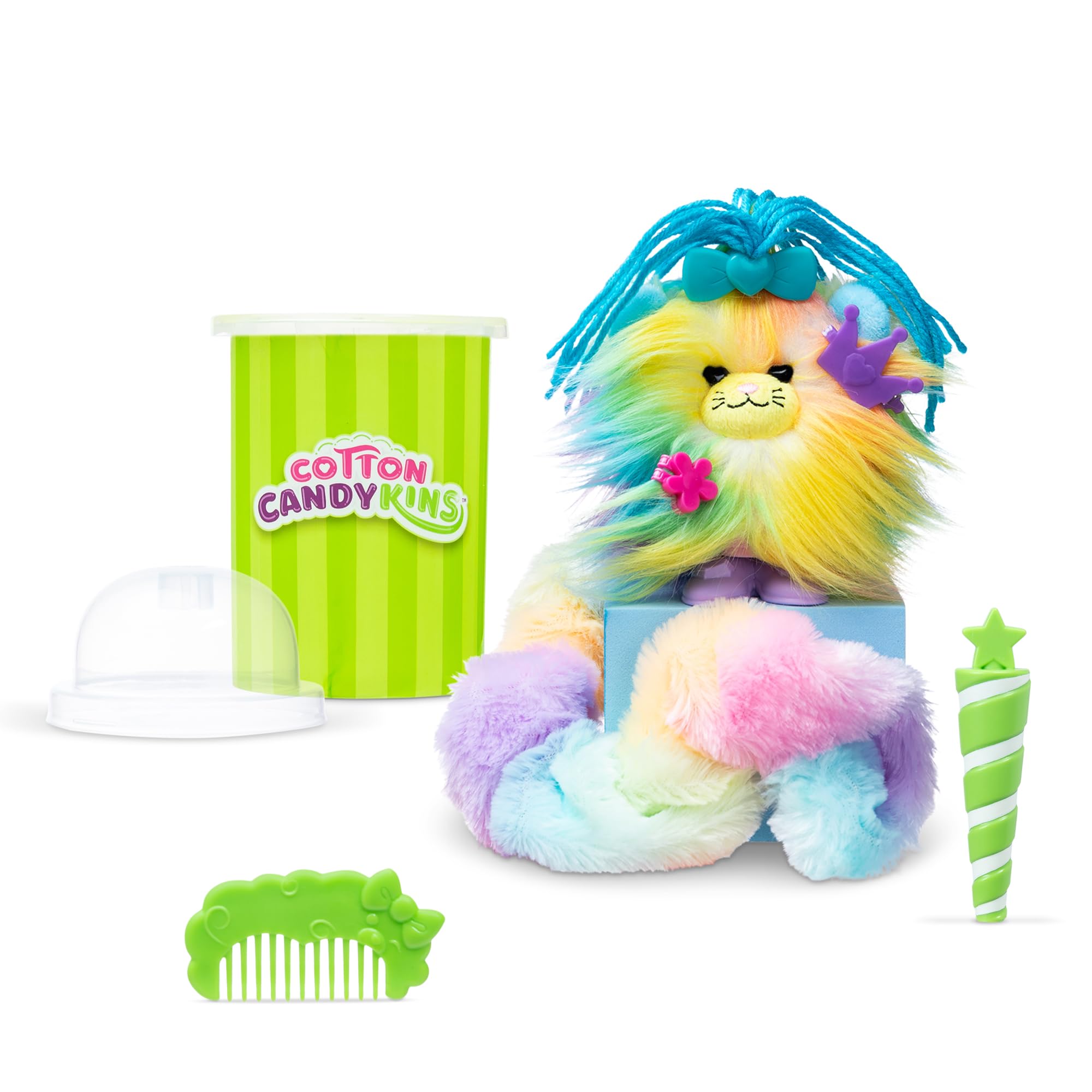 Cotton Candykins hair styling accessories help create unique looks.