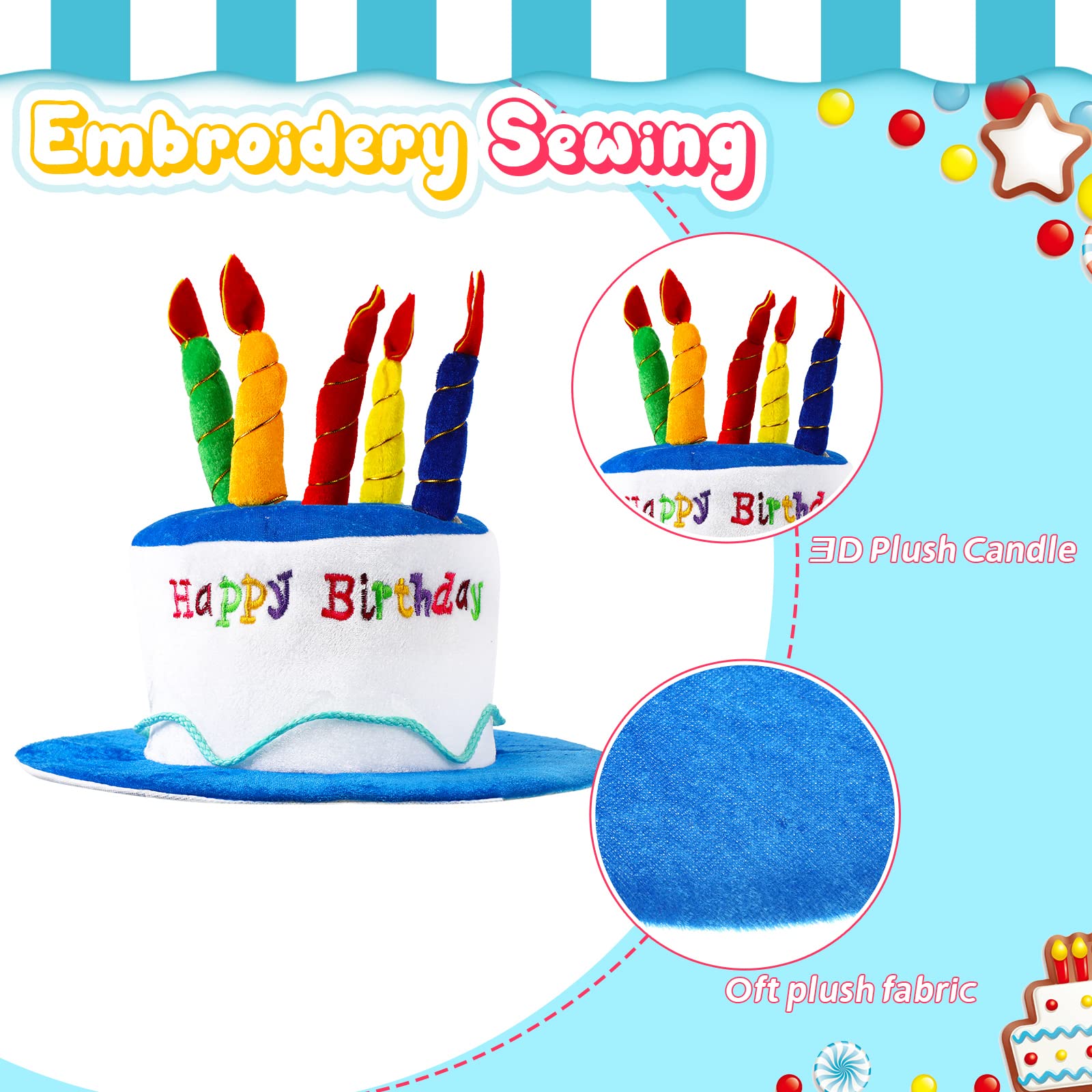 Coume happy birthday sunglasses for fun photos