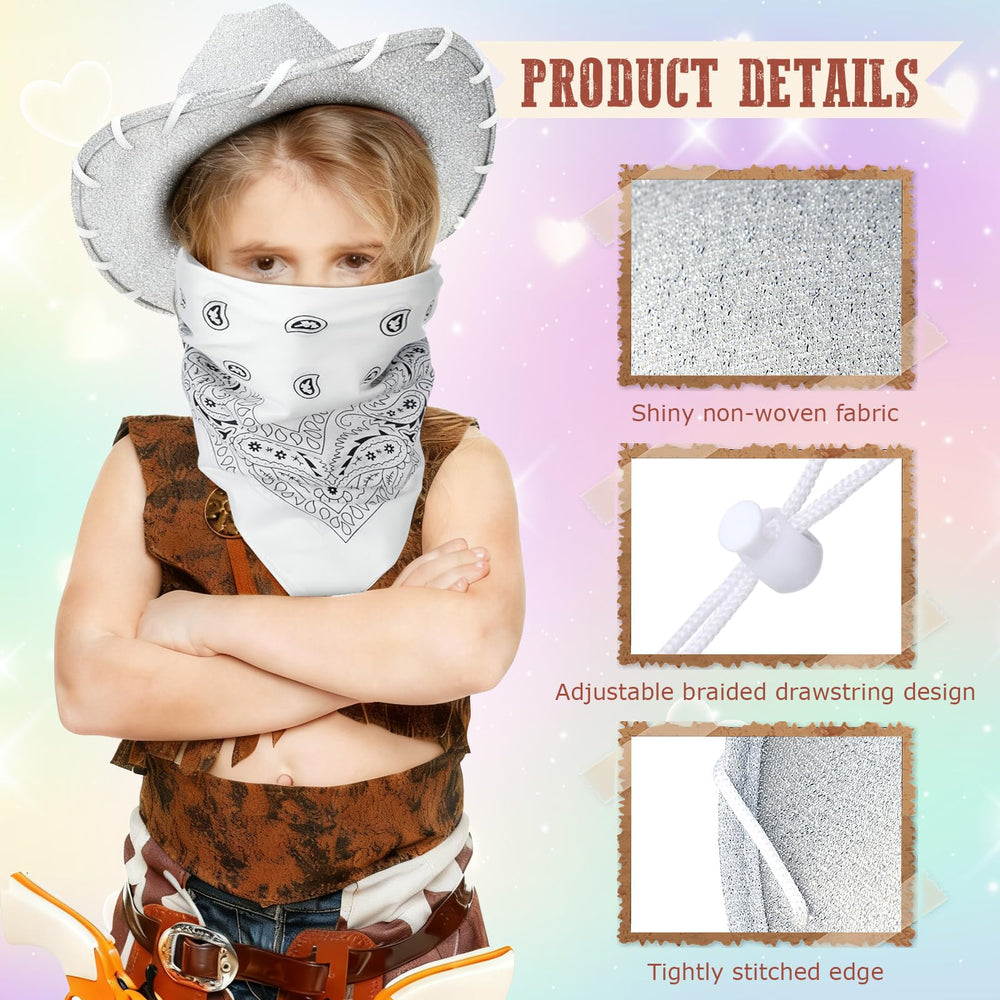 Coume kids' western costume accessory set for parties and play.