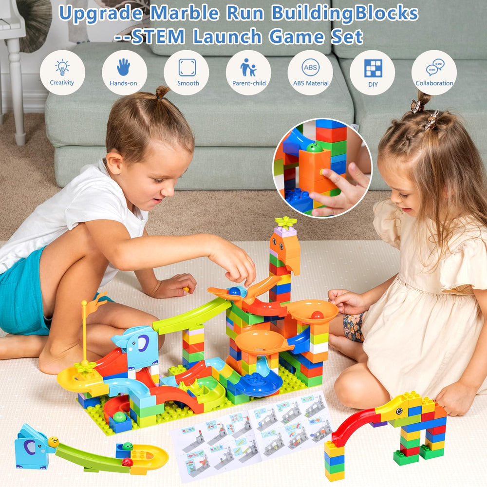 COUOMOXA durable ABS materials ensure lasting play and easy expansion.