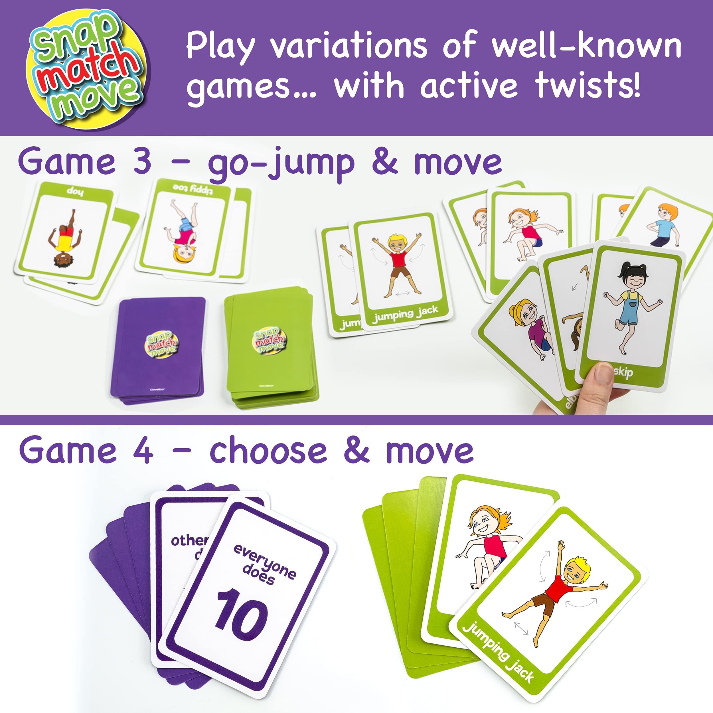 Covelico Exercise Cards Group Games enable inclusive physical play in PE