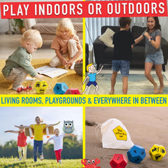 Covelico gross motor play tools used in a lively classroom activity