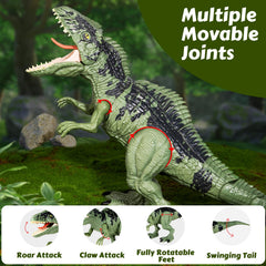 Covsen Giganotosaurus tail swing adds dynamic role-play action.
