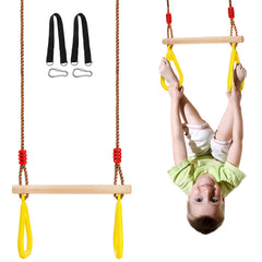 Rugged Covzoe wood and wear-resistant rope highlighting reliable construction.