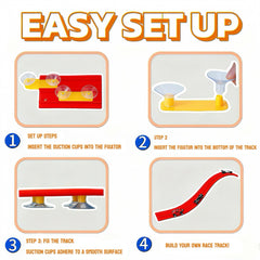 Coyban compatible with Hot Wheels 1/64 scale vehicles for seamless racing.
