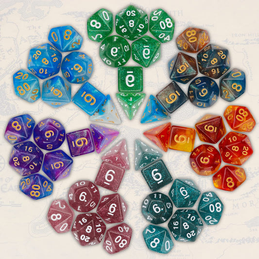 Coyeekn d20 close-up showing precise balance for fair rolls.