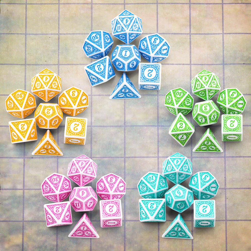 Coyeekn vintage-style dice ideal for game night.