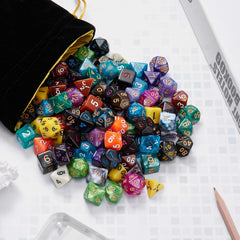 Smooth, balanced dice designed for reliable rolls in sessions.