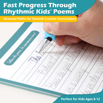 Cozodome all-in-one cursive mastery layout supports progress from tracing.
