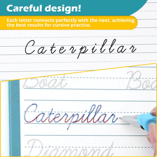 Cozodome reusable magic ink page lets kids rewrite letters.
