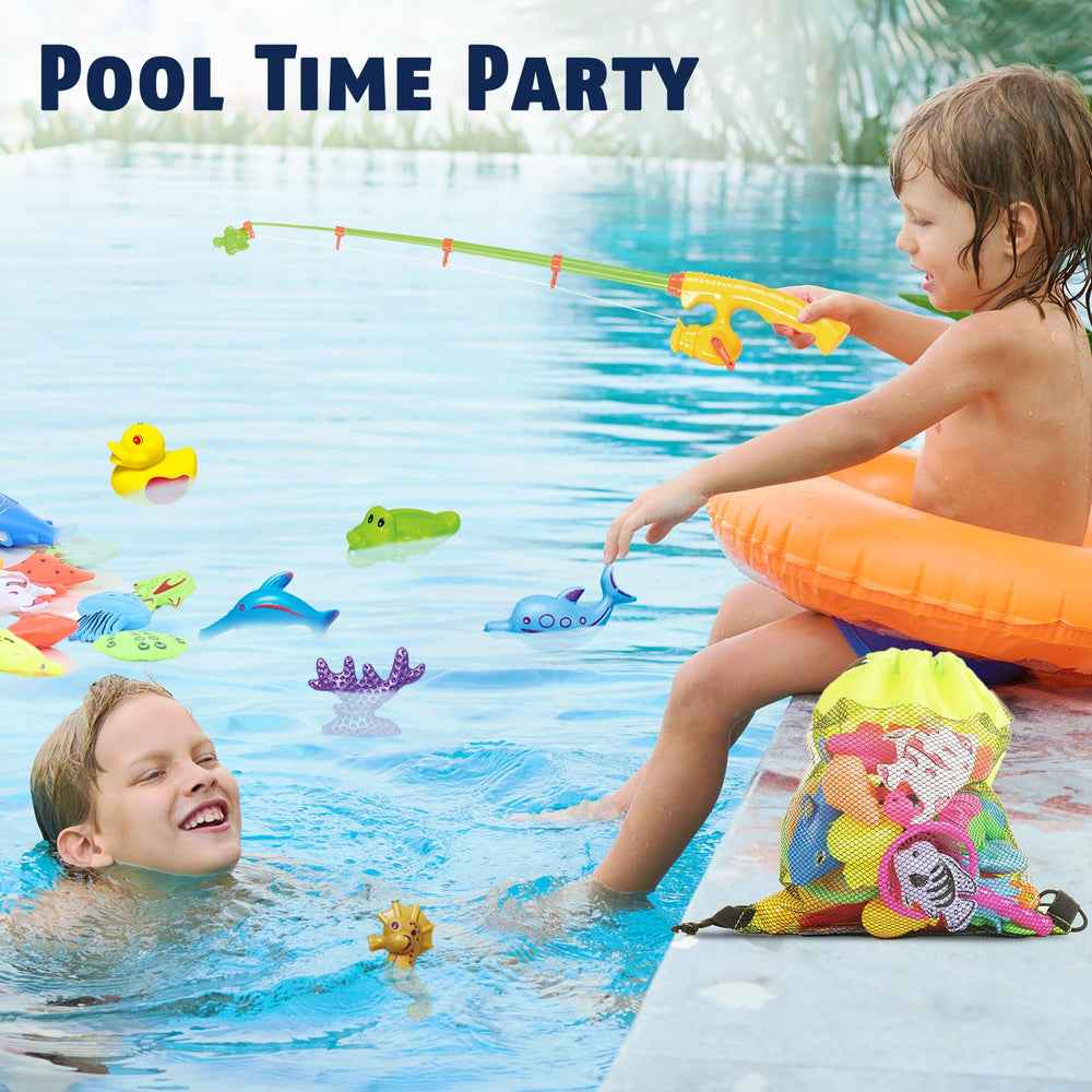 CozyBomB bath toy offers vivid fish visuals to spark color recognition and creative role play.