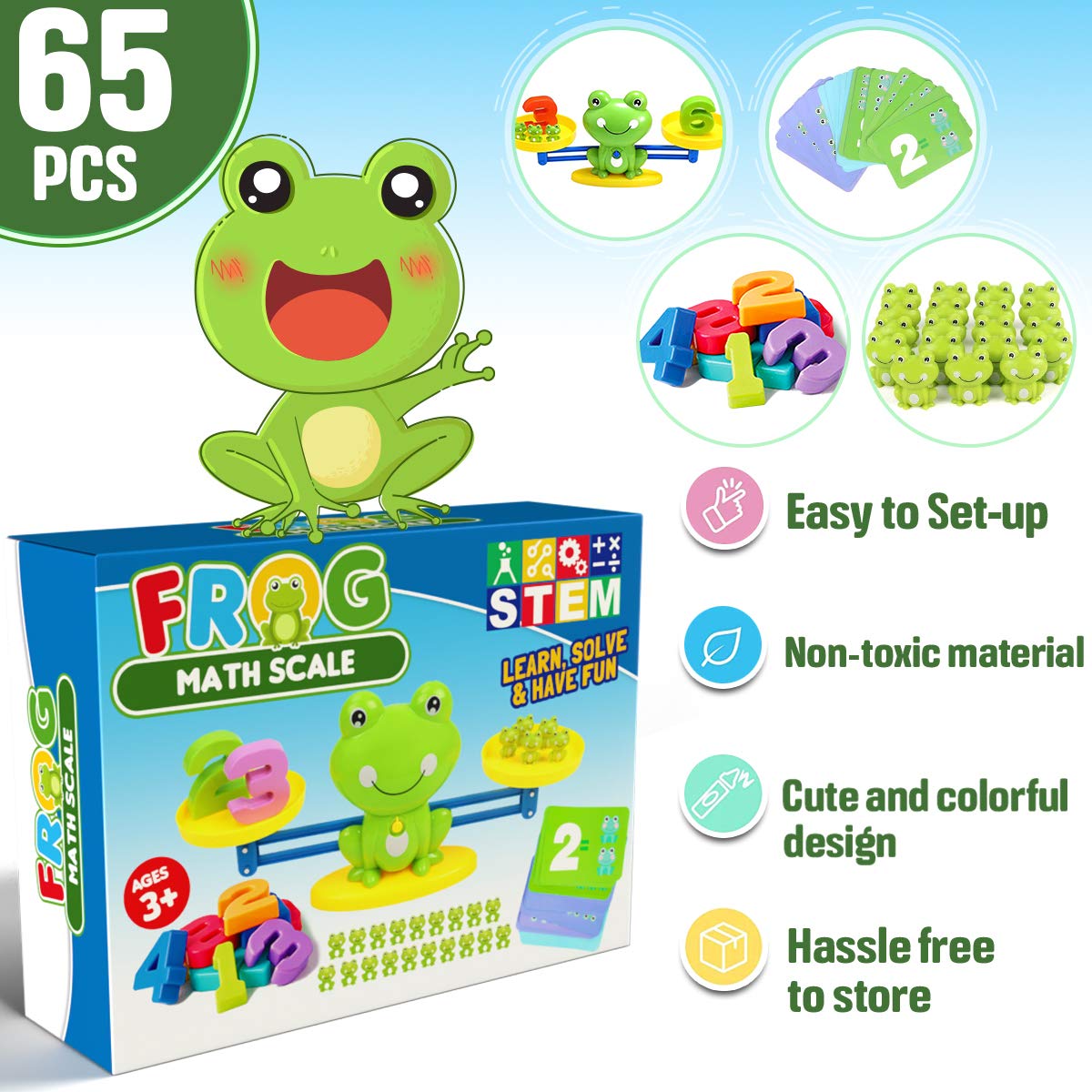 CozyBomB colorful-number-weights adds vibrant counting practice.
