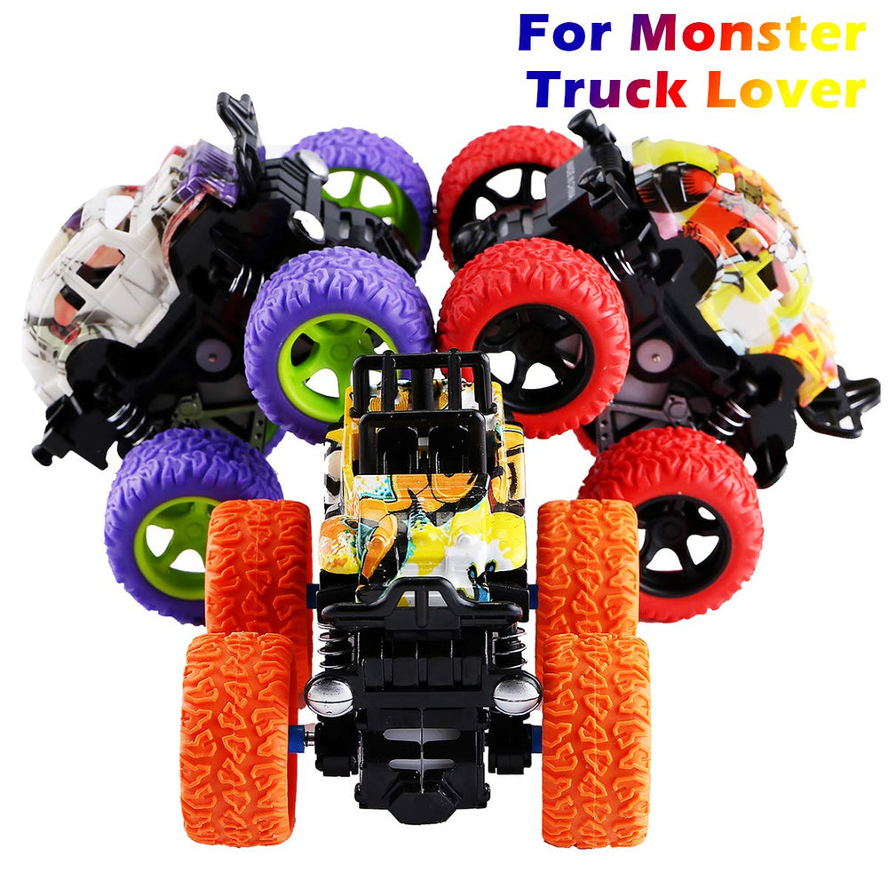 CozyBomB Monster Trucks durable ABS construction supports vigorous toddler adventures.