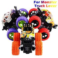 CozyBomB Monster Trucks durable ABS construction supports vigorous toddler adventures.