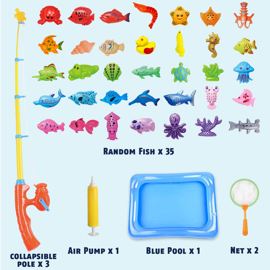 CozyBomB colorful fishes for learning promote color recognition during play