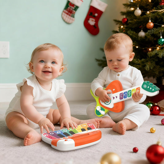 Cozybuy touch-play design highlights responsive surfaces for easy musical exploration.
