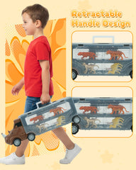 Cozycharm transport case with animals demonstrates organized storage for travel