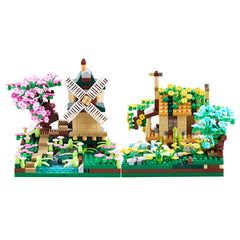 COZYMASS Finished street view display decorative micro architecture for home or desk
