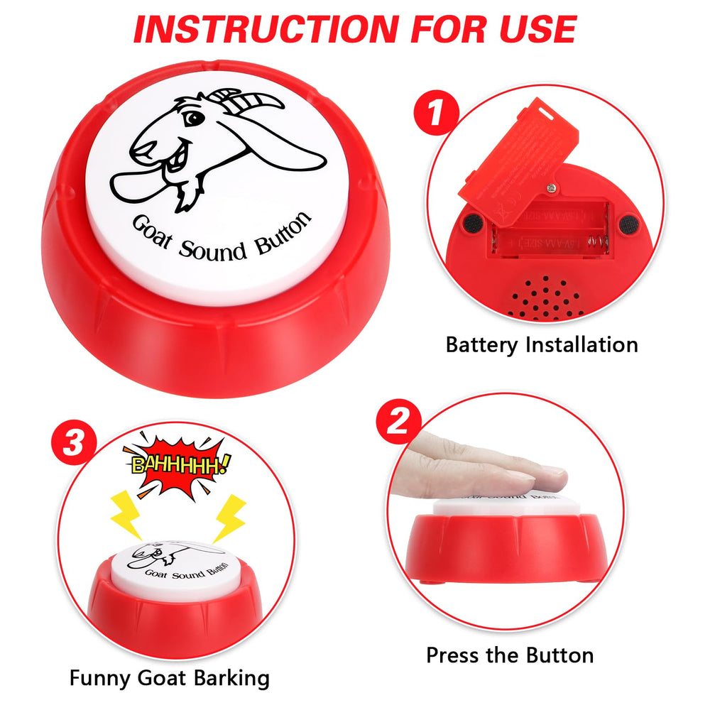 COZYMATE funny desk gag button adds lighthearted moments at work or home.