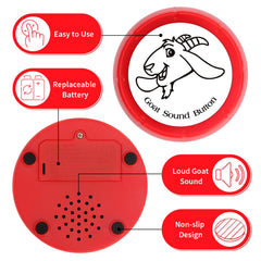 COZYMATE white elephant goat prank button for party games and exchanges.