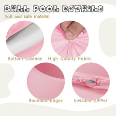 COZYTRAUM zippered cover removes easily for washing and quick cleanup.