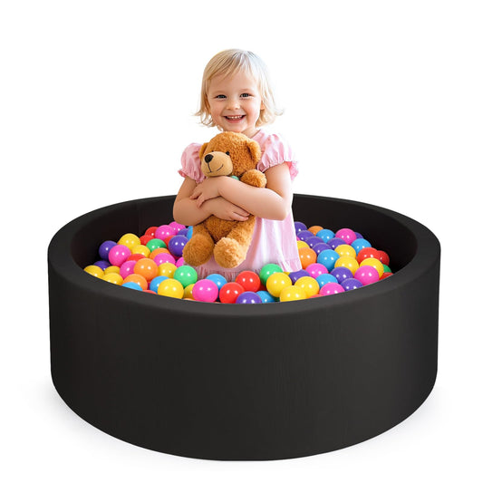 COZYTRAUM foam ball pit with soft wall for safe toddler play.